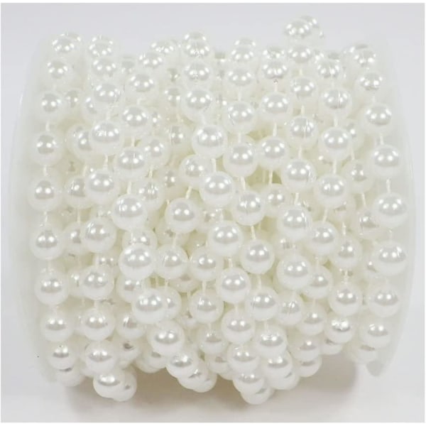 Pearl Ribbon Pearl Necklace Pearl Garland Pearl String 6mm