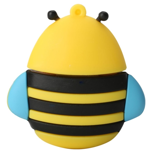Creative Bumble Bee Animal Model USB2.0 Flash Drive U Disk 256GB minnesdisk