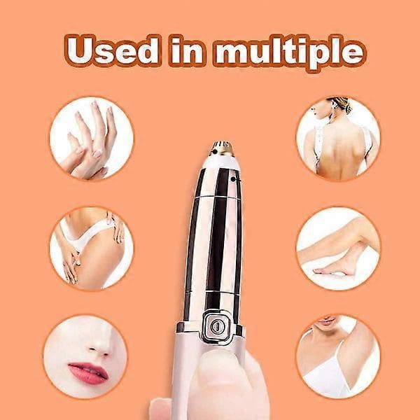 Flawless Brows Remover: Smärtfri Ersättningshuvud för Ögonbrynstrimmer (4 st)