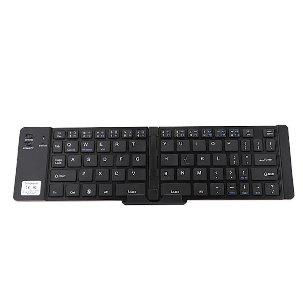 [RM] Foldable Mini Portable Wireless Bluetooth Keyboard Universal For Phone Tablet PC (Rose Gold)