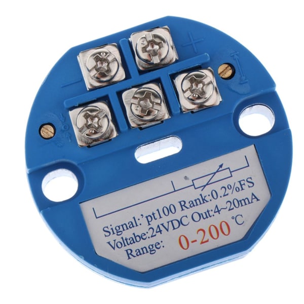 24VDC 4-20MA PT100 SBW 0-200 graders sändarmodul temperatursensor