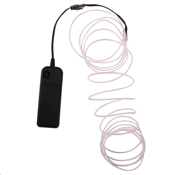 Neon Luminescent LED Glow El Wire String Strip 3 Meter Vit