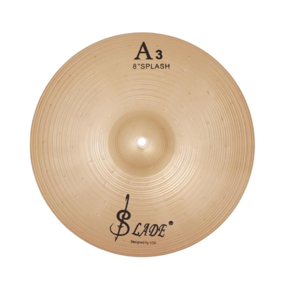 hi-hat cymbaler Slade koppar fosfor koppar hi-hat cymbal för 8-tums trummis