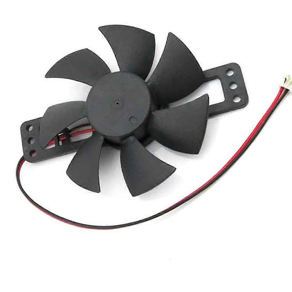 Sort DIY Miniventilator 18V Børsteløs Motor Samlesæt 3 Stk.
