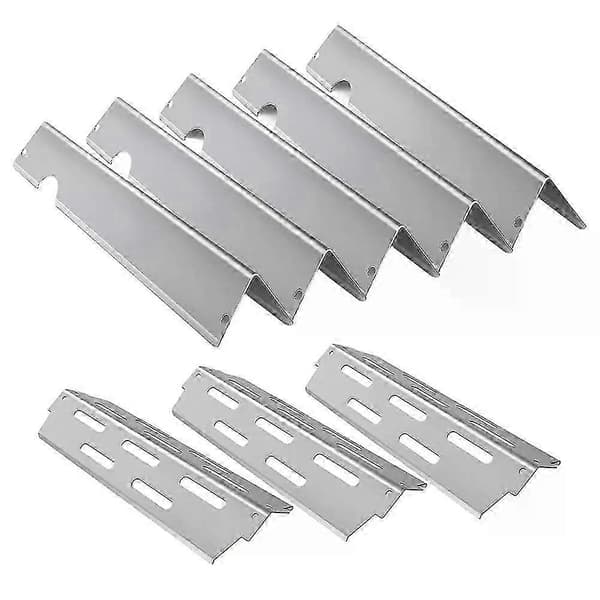 2025 Premium varmereflektor og Flavorizer Bars til Weber For Genesis II E 310 E 330 E 335 Grill rustfrit stål