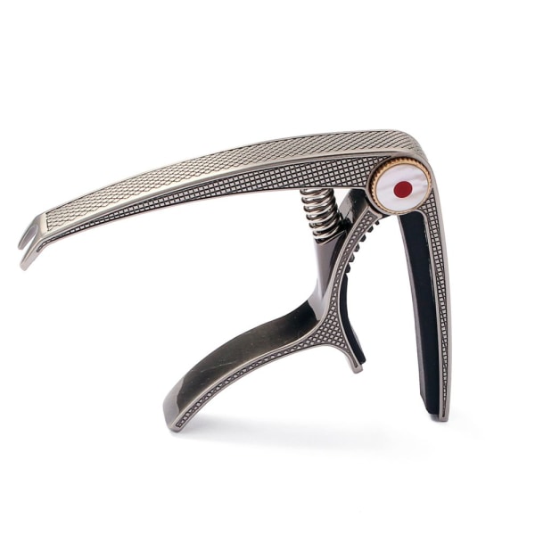 Zink Legering Gitarr Capo Clamp För Elgitarr Nickel // Klassisk Akustisk