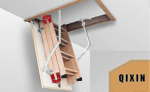 14,5 cm 2 stk. lofttrappehængsel sildebensstige trækstang lofttrappetilbehør, pyc