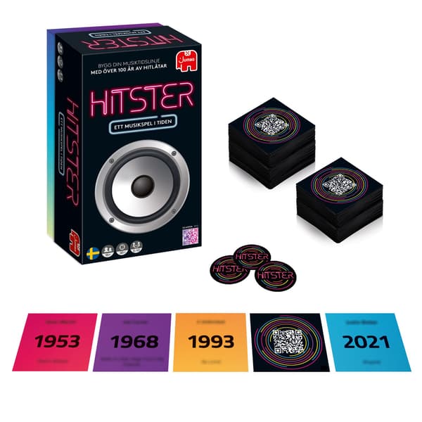 Hitster Original SE Multif\\u00e4rg,size:Kartong Kartong, papper