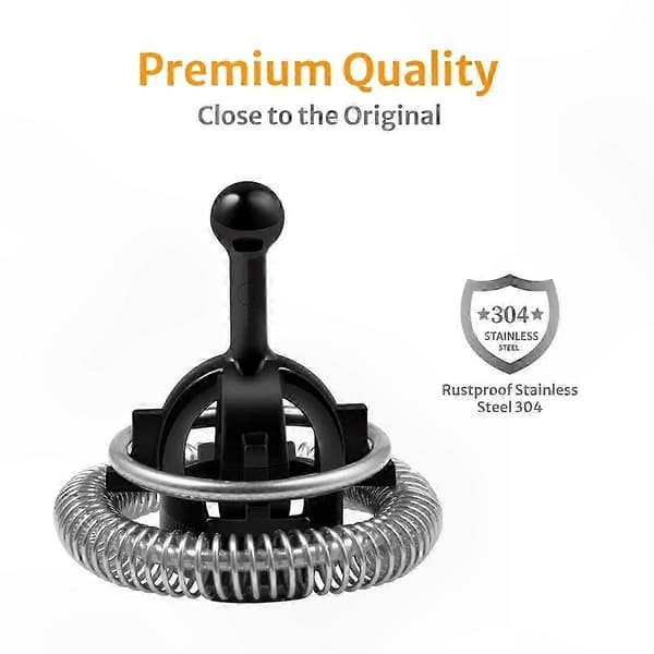 2-pack vispbyte för Aeroccino mjölkskummare, passar modellerna 3, 4 och Plus Black