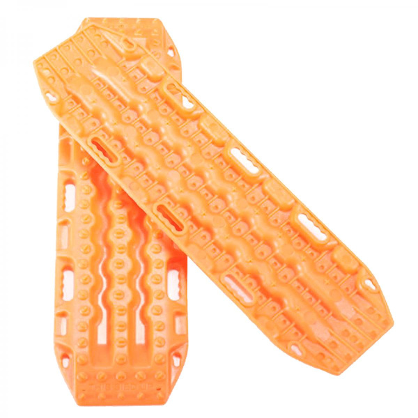 Sandstegar i plast för Axial SCX10 D90 D110 TRX4 1/10 Skala RC Crawler Biltillbehör, 1 Par, Orange