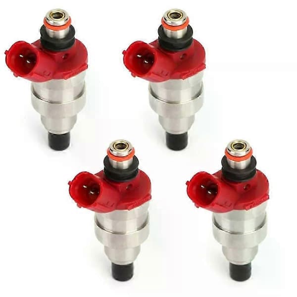 4 STK 1990-1994 Passer til Mazda B2600 MPV 2.6L Drivstoffinjektor G609-13-250 FJ400