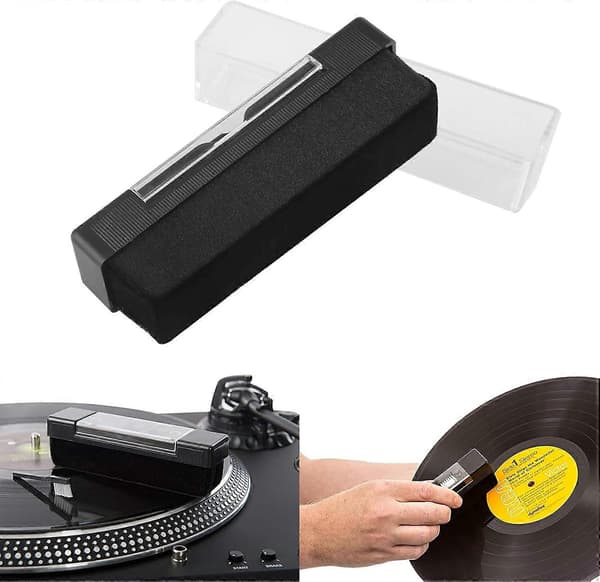 [RM] Professional Vinyl Record Cleaning Kit, Safe Record Surface Cleaning, Extends Vinyl Record Life, Gentle and Effective Dust Removal