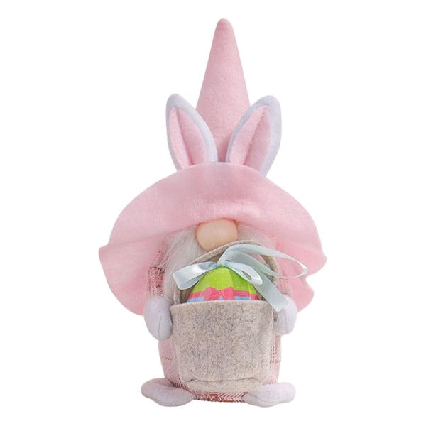 Påsk Gnome Plyschdocka Dekorationer, Kanin Ansiktslös Docka Påsk Ornament, Kanin Gnomes Ornament, Inomhus Vårdekor, Påskdekorationer Ornament, pr B
