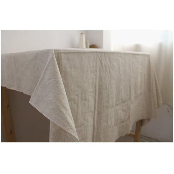 Grått Lappverk Metervara Polyester Linne Tyg Möbeltyg Sömnadsmaterial