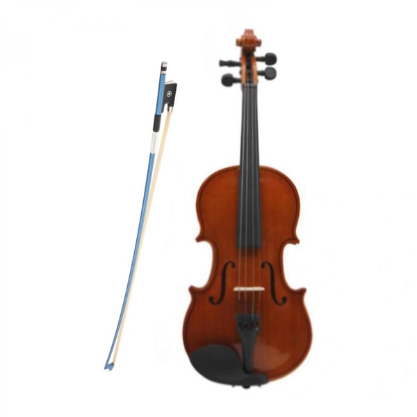 Välbalanserad 4/4 Violinbåge Flerfärgad Hår från Häst 74cm För Vuxna Gåvor Blå