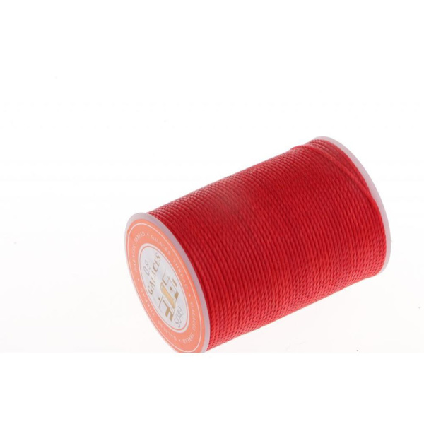 0,8 mm Rund Polyester Vaxtråd Sömnad DIY Hantverk Röd Sömnad