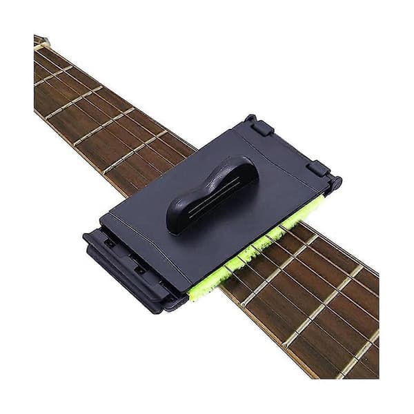 2 st gitarrsträngrengörare, används för rengöring av strängar och greppbräda för gitarr/bas/mandolin/ukulele