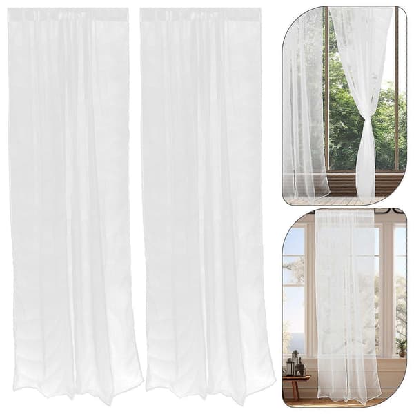 [RM]Fönstergardiner Vardagsrum Sekretessförbättring Sovrum Kök 230.00X140.00CM Polyester Elegant Design 2st