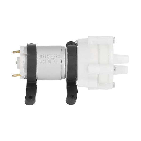 DC 12V Water Pump Self-Priming Diaphragm Pump for Home 385 Motor PVC Bracket 3 Meter Lift 0.1