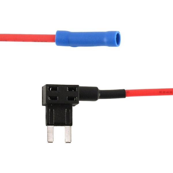 4-pack Micro Säkring Säkringshållare Lägg Till 165mm Lågprofil Bil Lastbil Krets