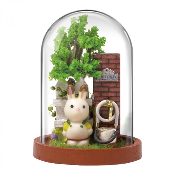 DIY Handarbete Miniatyr Projekt Kit Mini Glasboll Dockhus Leksak Stil1