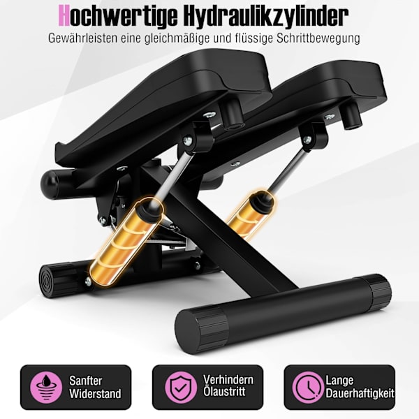 [RM]Mini-stepper med modstandsbånd, justerbar intensitet 6000