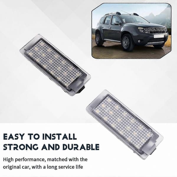 LED-rekisterikilven valot 8200480127 autoon