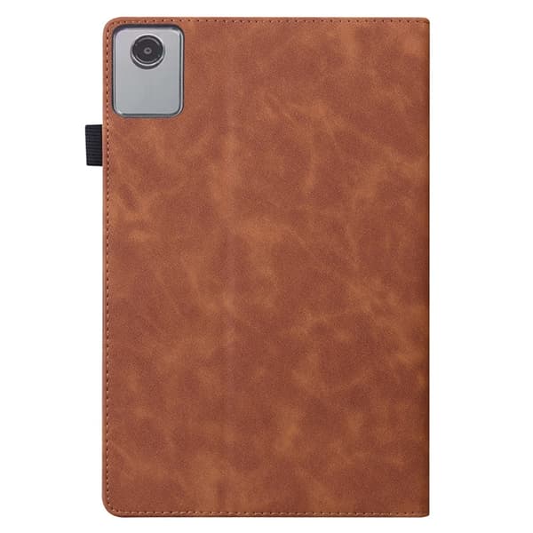 [RM]SKALO Lenovo Idea Tab 11\" PU-läderfodral - Brun Brun brown