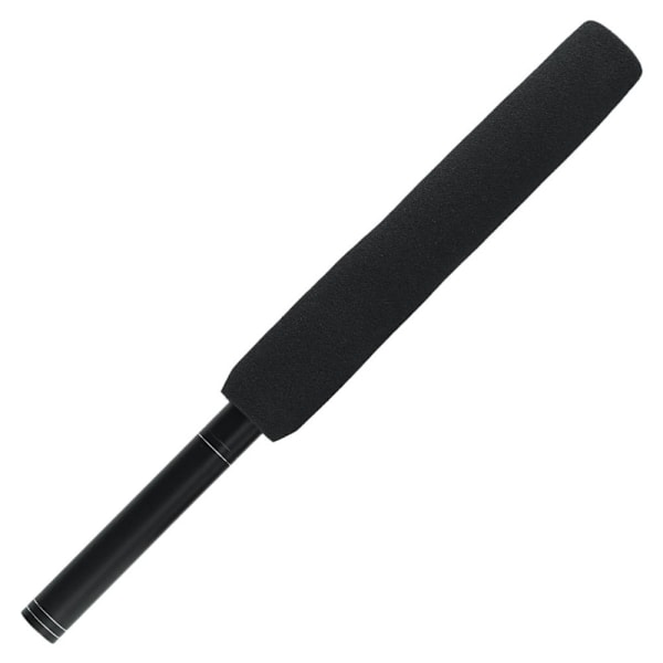 Handhållen Svart 27cm Klassisk Plast Intervju Attrapp Mikrofon Rekvisita