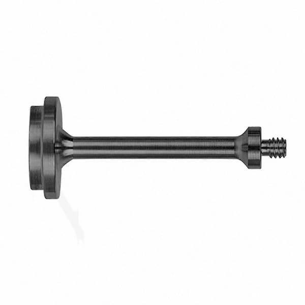 Bärbar svart lyktgasbehållarfäste med 1/4-adapter för camping