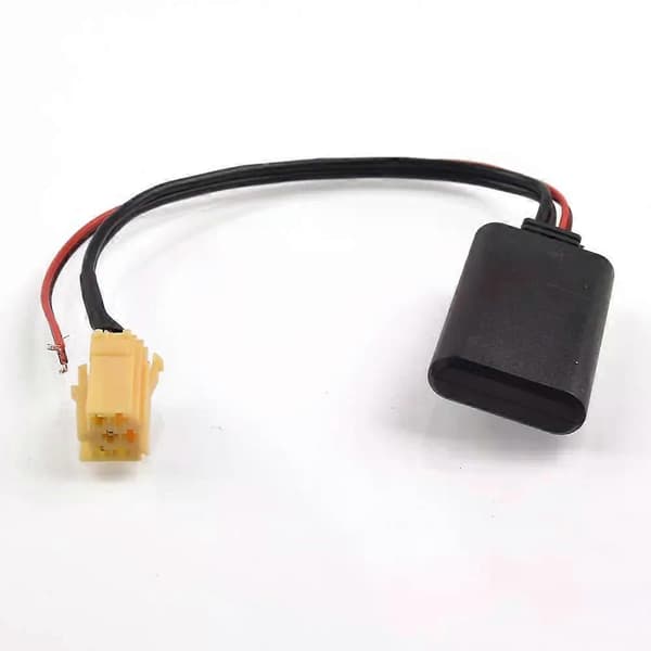 Bilradio Trådløs Bluetooth-modul Aux Adapter MINI ISO 6Pin Til Fiat 500 Bravo Doblo Ducato Panda Punto Stilo