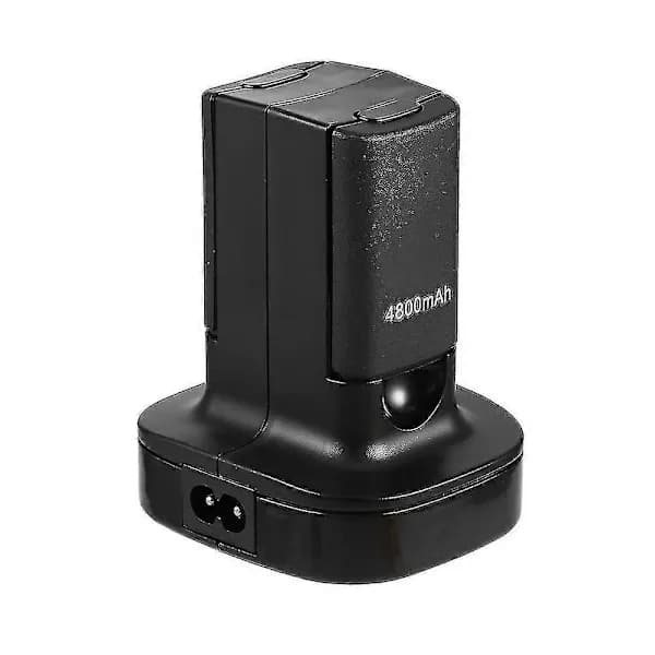 {PL}Xbox 360-kontroller Ladestasjon med dokkingstasjon og 2 oppladbare batterier