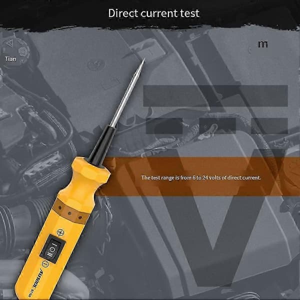 AUTOOL BT160 Bilkredsløbstester Strømprobe Automatisk Diagnostisk Værktøj 12V 24V Elektrisk Spænding Integreret Strømscanner