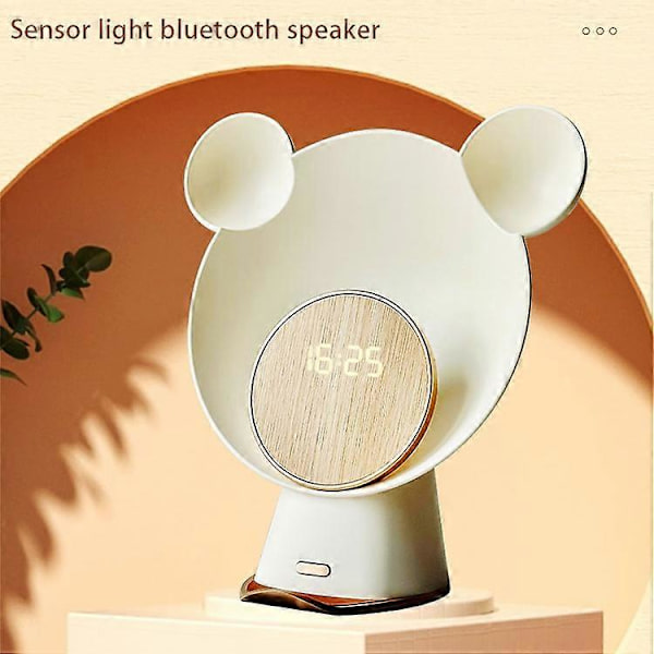 [RM]Moonlight Smart Sensing Bear Lamp Supports Bluetooth Speaker Wireless Charging size