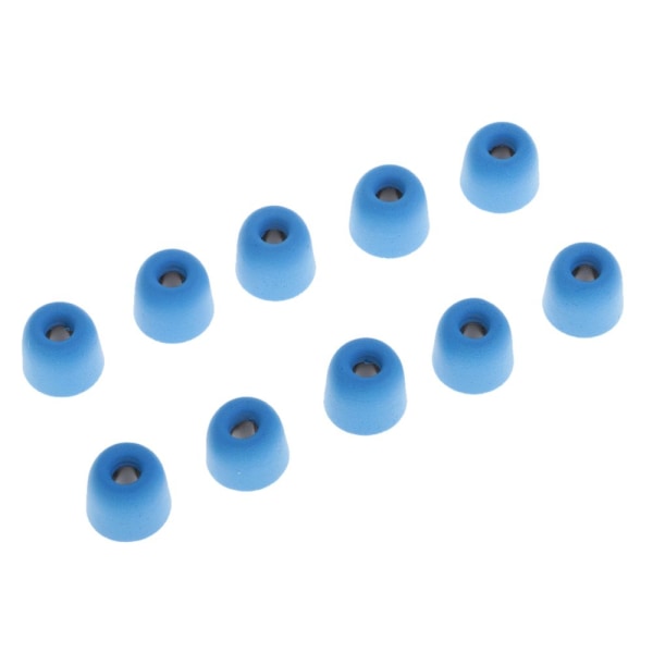 Öronproppar i Memory Foam för 4,5 mm In-Ear Hörlurar Blå