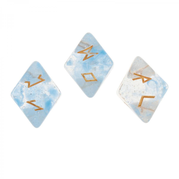 Utsökta Sky Rune Tarot Spådomstärningar Hållbara För Bordsspel Speltärningar Stil 4