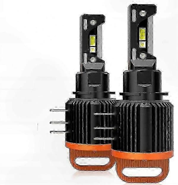2-pak LED-pærer til billygter, 120W erstatning 6500 K