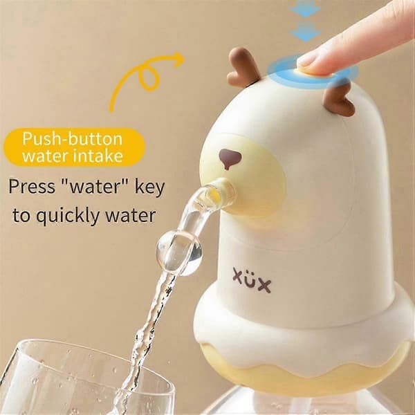 Vattenpump USB Elektrisk Tryckmaskin Flaskdispenser Mineral Automatisk Vattenutmatning Mini Vattendispenserpump