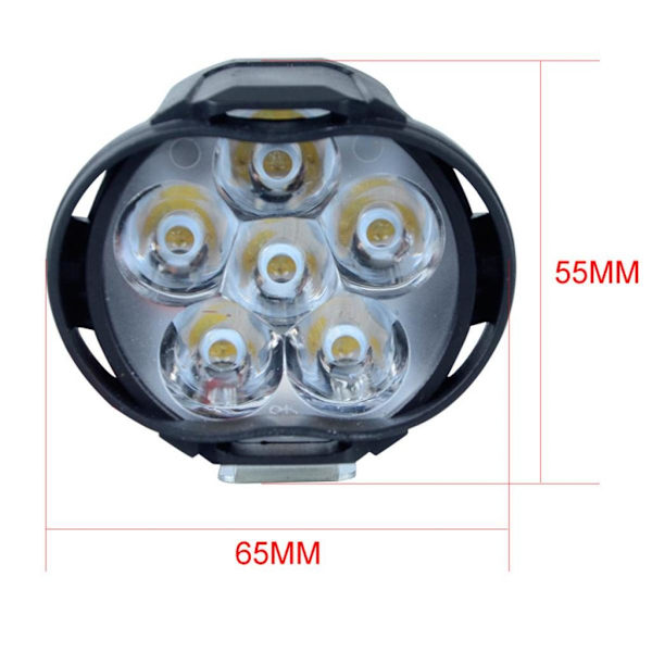 Motorcykel Lampa Strålkastare