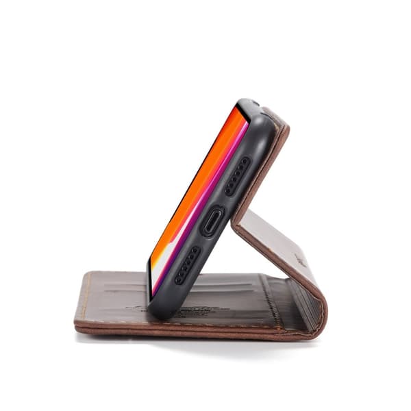 iPhone 11 - CASEME Plånboksfodral - Brun Brown Brun