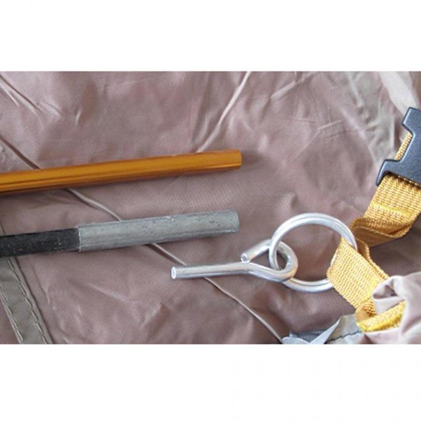 4-pack Tältstångskopplingar, Aluminiumlegering och Ultralätt, Utomhustält Tarp Tillbehör