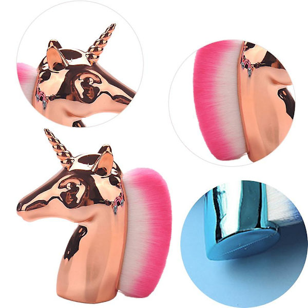 Unicorn Sminkborste Unicorn Concealer Blandnings Foundation Premium Kosmetiska Sminkborstverktyg