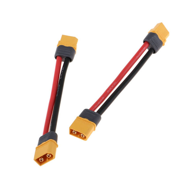 12AWG XT60 Hane till Hona Förlängningskabel för RC Batteriladdare 10cm