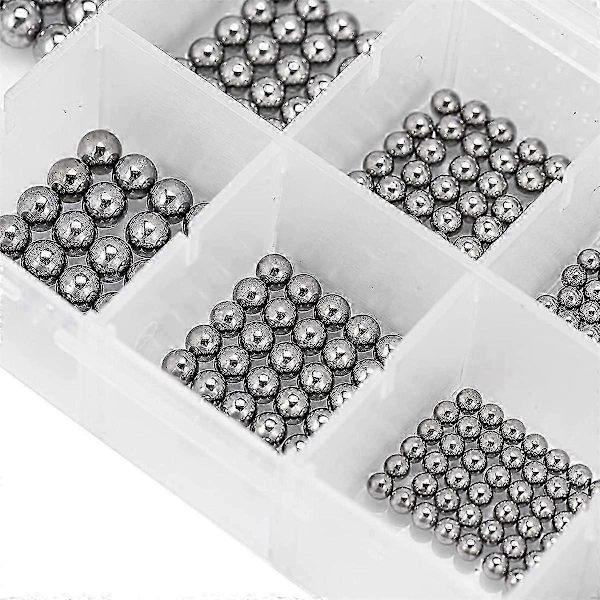 [RM]Stålkugler 1-8mm Metrisk Cykellejekugler Sortimentssæt
