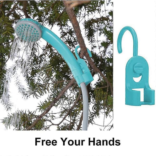 Bærbare brusere Campingbruser, campingbruser med dykpumpe Blue