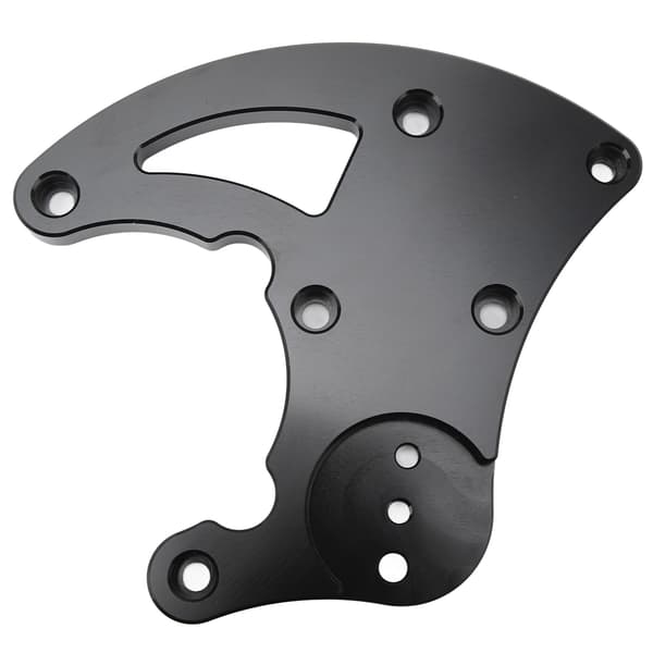 [RM]High Mount AC Bracket High Stability AC Compressor Bracket Kit Replacement for Chevy LS LS1 LS2 LS3 LS6 Vortec Truck LQ Black