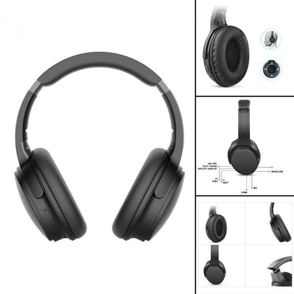 Gamla Bluetooth-hörlurar med aktiv brusreducering