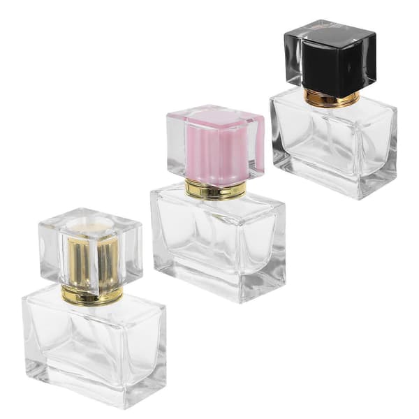[RM]Dekorative parfumeflasker i glas til opbevaring 3 stk. sprayflasker