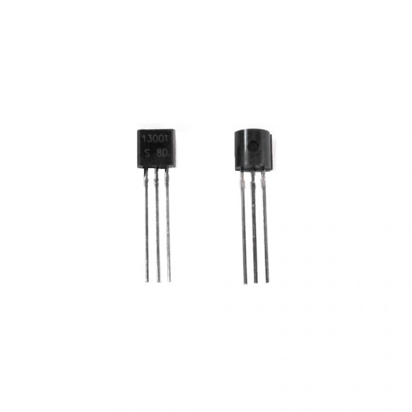 13001 TO-92 300mA Silicon Power Transistor Set för ballastladdare