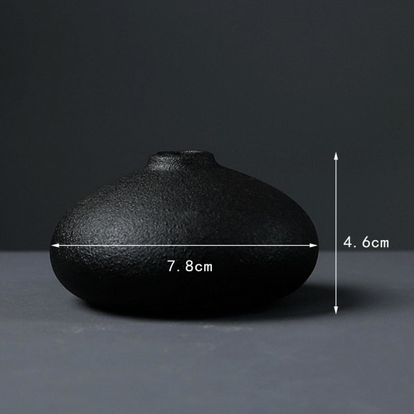 Minimalistisk Keramisk Blomma Vas Skulptur Centerpieces Kontor Vardagsrum Vardagsrum A